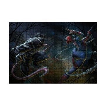 Cakapuzzle Spiderman Venom Artwork Puzzle