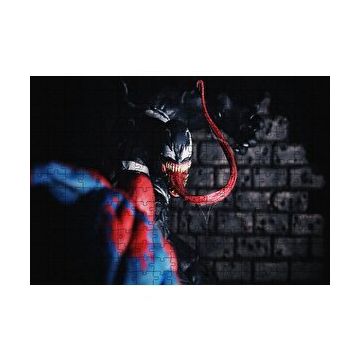 Cakapuzzle Spidey Vs Venom Artwork Puzzle
