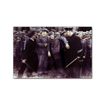 Cakapuzzle Stan Laurel ve Oliver Hardy 120 Parça Ahşap Puzzle