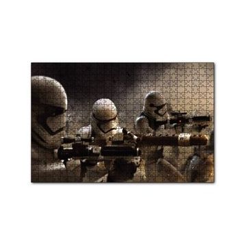 Cakapuzzle Star Wars Stormtroopers Cephede 120 Parça Ahşap Puzzle