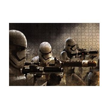 Cakapuzzle Star Wars Stormtroopers Cephede 120 Parça Ahşap Puzzle