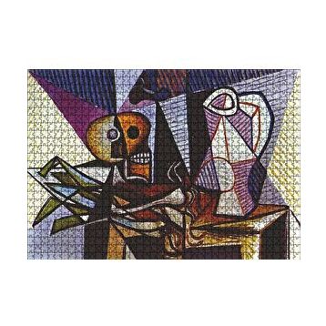 Cakapuzzle Still life 1945 by Pablo Picasso 120 Parça Ahşap Puzzle