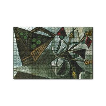 Cakapuzzle Still Life Bascket of Fruit1942 by Pablo Picasso 120 Parça Ahşap Puzzle