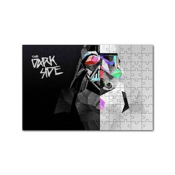 Cakapuzzle Stormtrooper ve Karanlık Yüzü 120 Parça Ahşap Puzzle