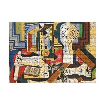Cakapuzzle Studio Plaster Head1925 by Pablo Picasso 120 Parça Ahşap Puzzle
