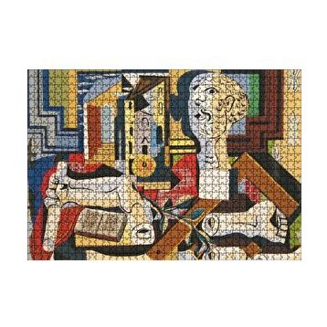 Cakapuzzle Studio Plaster Head1925 by Pablo Picasso 120 Parça Ahşap Puzzle