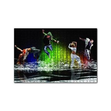 Cakapuzzle Su Üstündeki Hayeli Dans 120 Parça Ahşap Puzzle