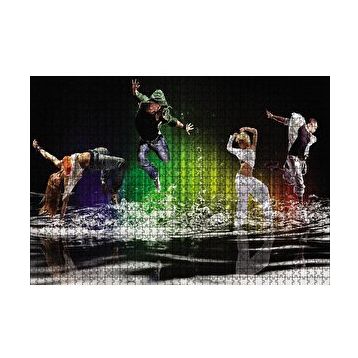 Cakapuzzle Su Üstündeki Hayeli Dans 120 Parça Ahşap Puzzle