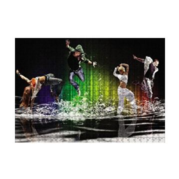 Cakapuzzle Su Üstündeki Hayeli Dans 120 Parça Ahşap Puzzle