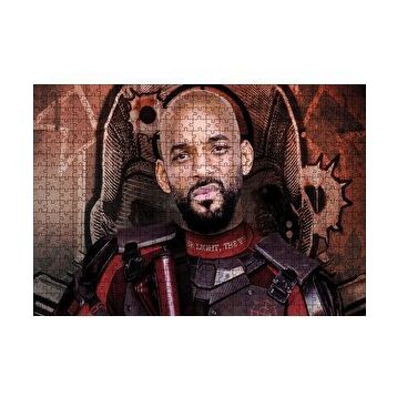 Cakapuzzle Suicide Squad Deadshot 120 Parça Ahşap Puzzle