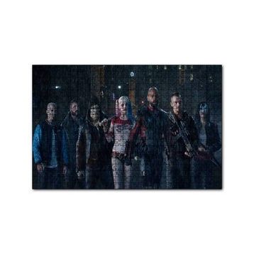 Cakapuzzle Suicide Squad Kahramanlar 120 Parça Ahşap Puzzle