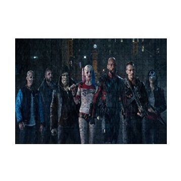 Cakapuzzle Suicide Squad Kahramanlar 120 Parça Ahşap Puzzle