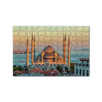 Cakapuzzle Sultan Ahmed Camii İstanbul Görseli 120 Parça Ahşap Puzzle