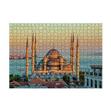 Cakapuzzle Sultan Ahmed Camii İstanbul Görseli 120 Parça Ahşap Puzzle