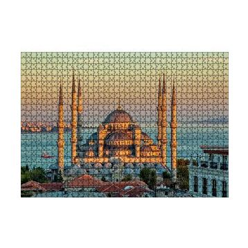Cakapuzzle Sultan Ahmed Camii İstanbul Görseli 120 Parça Ahşap Puzzle