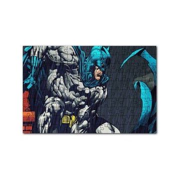 Cakapuzzle Süper Kahraman Batman Çizgi Roman Görseli 120 Parça Ahşap Puzzle