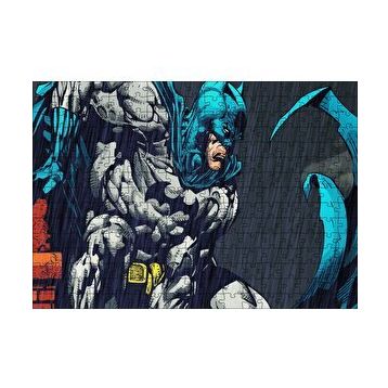 Cakapuzzle Süper Kahraman Batman Çizgi Roman Görseli 120 Parça Ahşap Puzzle