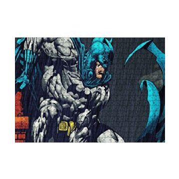 Cakapuzzle Süper Kahraman Batman Çizgi Roman Görseli 120 Parça Ahşap Puzzle