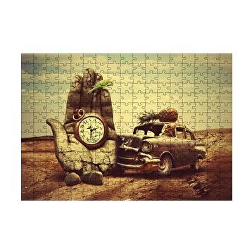 Cakapuzzle Sürreal Kompozisyon 120 Parça Ahşap Puzzle