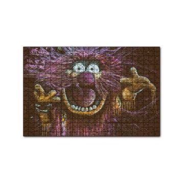 Cakapuzzle Susam Sokağı Kırpık Duvar Boyama 120 Parça Ahşap Puzzle