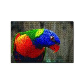 Cakapuzzle Swainson Papağanı Yakın Çekim 120 Parça Ahşap Puzzle