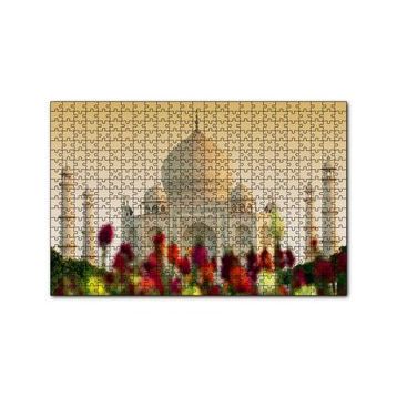 Cakapuzzle Tac Mahal Yakın Çekim 120 Parça Ahşap Puzzle
