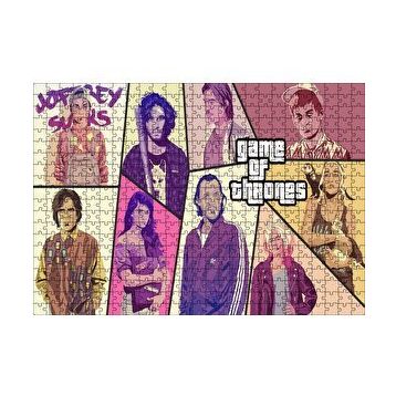 Cakapuzzle Taht Oyunları Gta Görsel 120 Parça Ahşap Puzzle