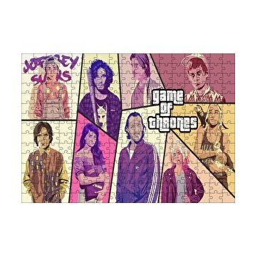 Cakapuzzle Taht Oyunları Gta Görsel 120 Parça Ahşap Puzzle