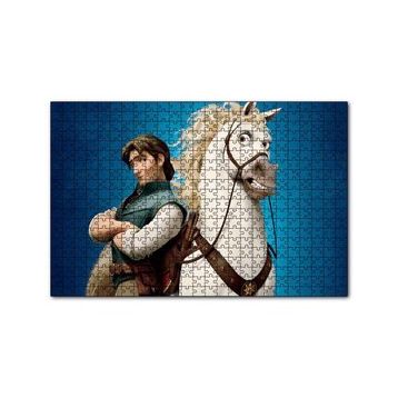 Cakapuzzle Tangled At ve Sürücüsü 120 Parça Ahşap Puzzle