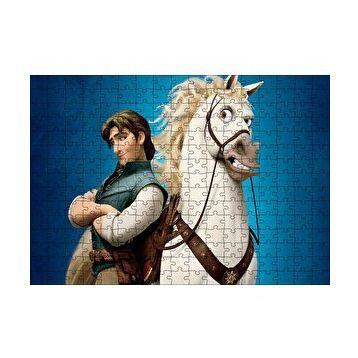 Cakapuzzle Tangled At ve Sürücüsü 120 Parça Ahşap Puzzle