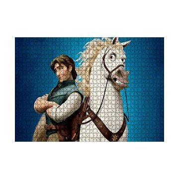Cakapuzzle Tangled At ve Sürücüsü 120 Parça Ahşap Puzzle