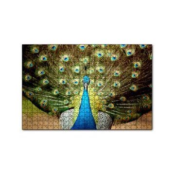 Cakapuzzle Tavus Kuşu Mavili Yeşilli 255 Parça Puzzle