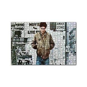 Cakapuzzle Taxi Driver De Niro Sokakta Yapboz MDF Puzzle