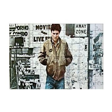 Cakapuzzle Taxi Driver De Niro Sokakta Yapboz MDF Puzzle