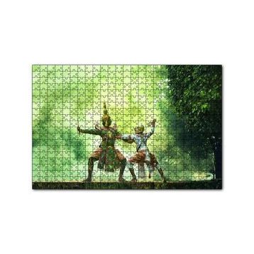 Cakapuzzle Tayland Sanatı 120 Parça Ahşap Puzzle
