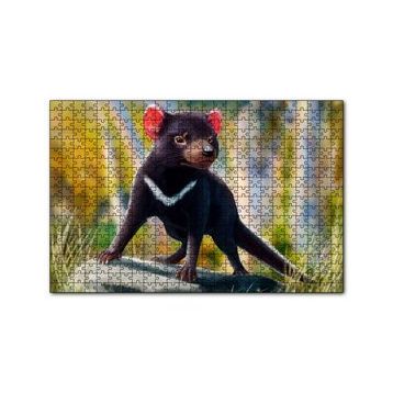 Cakapuzzle Tazmanya Canavarı Dijital Çizim 120 Parça Ahşap Puzzle