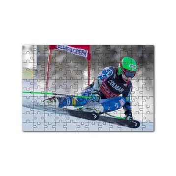 Cakapuzzle Ted Ligety Kayak Sporu 120 Parça Ahşap Puzzle