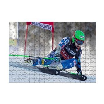Cakapuzzle Ted Ligety Kayak Sporu 120 Parça Ahşap Puzzle
