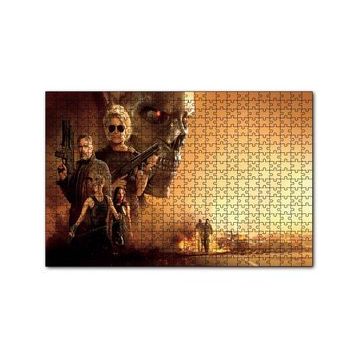 Cakapuzzle Terminator Dark Fate Kompozisyon 120 Parça Ahşap Puzzle