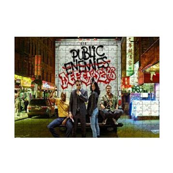 Cakapuzzle The Defenders 120 Parça Ahşap Puzzle
