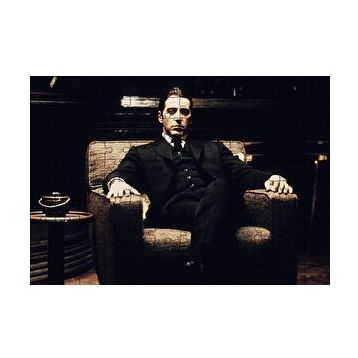 Cakapuzzle The Godfather Al Pacino Koltukta 120 Parça Ahşap Puzzle