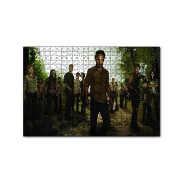 Cakapuzzle The Walking Dead Karakterler 120 Parça Ahşap Puzzle