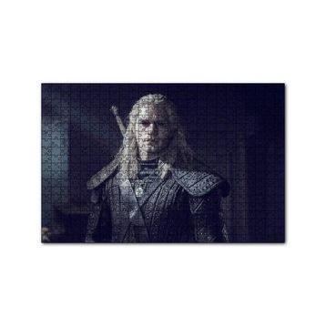 Cakapuzzle The Witcher Henry Cavill 120 Parça Ahşap Puzzle