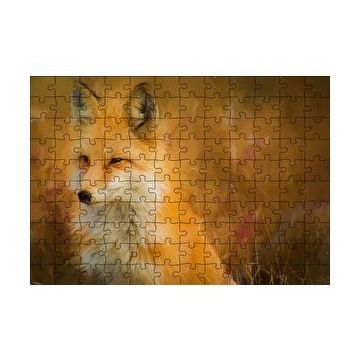 Cakapuzzle Tilki Artwork 120 Parça Puzzle