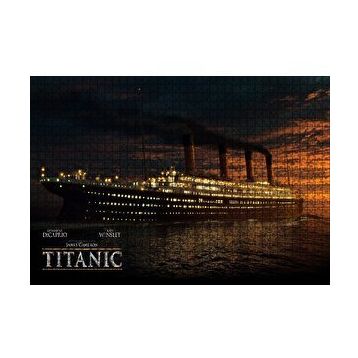 Cakapuzzle Titanic Film Afişi 120 Parça Ahşap Puzzle