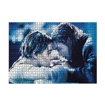 Cakapuzzle Titanic Jack ve Rose Veda 120 Parça Ahşap Puzzle