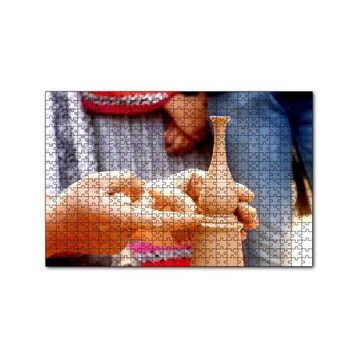 Cakapuzzle Toprak Çömlek Yapan Eller 120 Parça Ahşap Puzzle