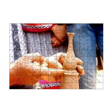 Cakapuzzle Toprak Çömlek Yapan Eller 120 Parça Ahşap Puzzle