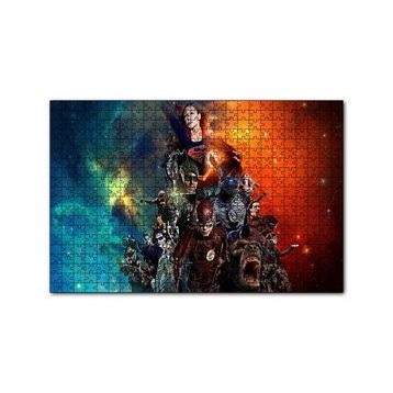 Cakapuzzle Tüm Süper Kahramanlar ve Galaksiler 120 Parça Ahşap Puzzle