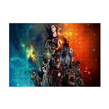 Cakapuzzle Tüm Süper Kahramanlar ve Galaksiler 120 Parça Ahşap Puzzle